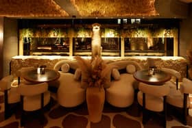 The flamboyant Fenix is set over two floors. 