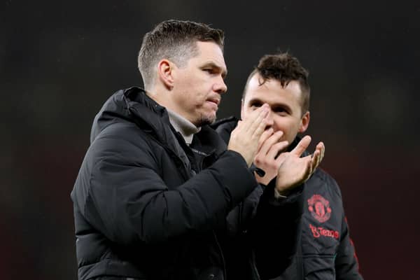 Man Utd boss Marc Skinner is under increasing pressure from sections of the United fanbase. Cr. Getty.