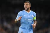 Kyle Walker took over as Manchester City captain from Kevin de Bruyne 