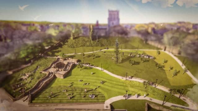 CGI of how the newly revamped Broadfield Park Slopes in Rochdale could look.