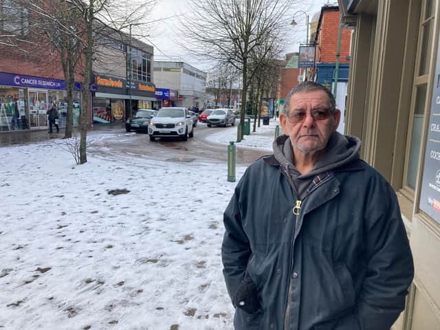 "Only pigeons like it," says Hyde resident Dean Hamood. Credit: LDRS