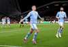 Phil Foden reveals goal target after Man City hat-trick v Brentford