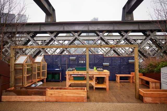 The new workshop space on Castlefield Viaduct. Picture: Mark Waugh/Manchester Press Photography