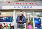 Ryan Moss, 20, from Little Hulton, has been shopping in Retro Xpress for years - and even worked there when he was younger.