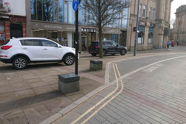 Parking issues in Stockport town centre. 