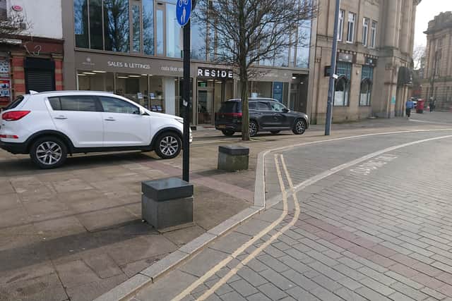 Parking issues in Stockport town centre. 