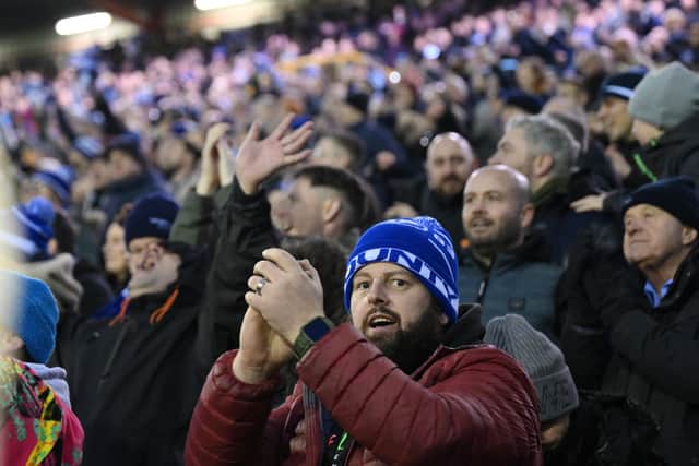 Stockport's games are packed at the moment with the club flying high at the top of League Two. Picture: Getty