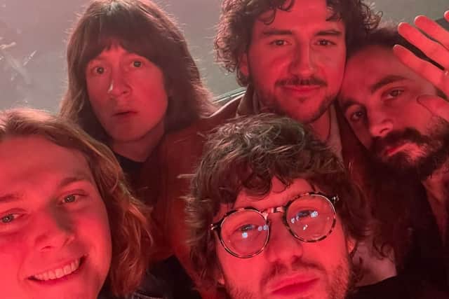 Blossoms at Club Academy in Manchester ahead of their gig. Picture: @BlossomsBand on X