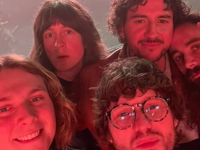 Blossoms at Club Academy in Manchester ahead of their gig. Picture: @BlossomsBand on X 