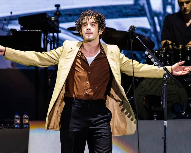 Matty Healy and The 1975 have been delighting crowds in Manchester. 