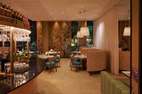 One of the bars at Gino D'acampo, Manchester