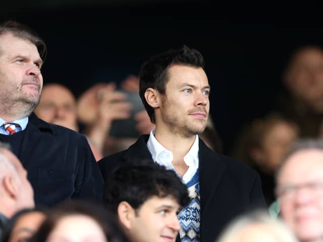 Harry Styles surprised fans at Kenilworth Road by watching Manchester United's win at Luton
