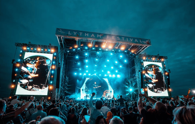 Lytham Festival has become a hugely popular event in recent years. 