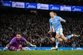 Pep Guardiola leapt to the defence of Erling Haaland after he scored the winning goal against Brentford.