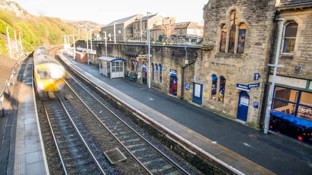 Mossley train station. Picture: Network Rail 