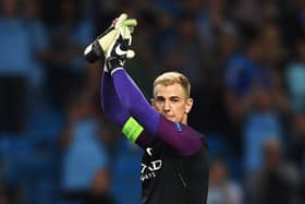 Joe Hart won the Premier League title twice with Manchester City 
