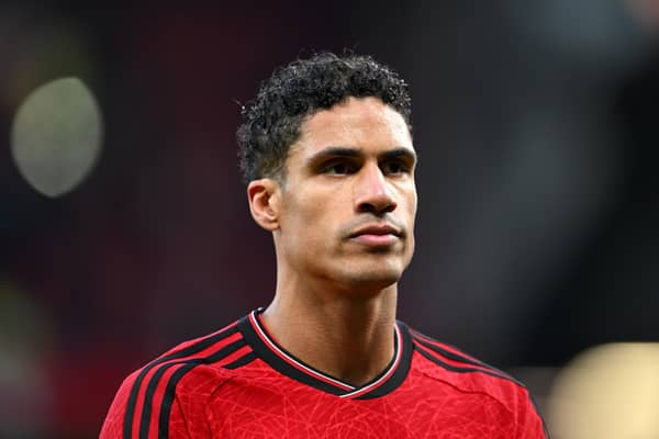Manchester United defender Raphael Varane