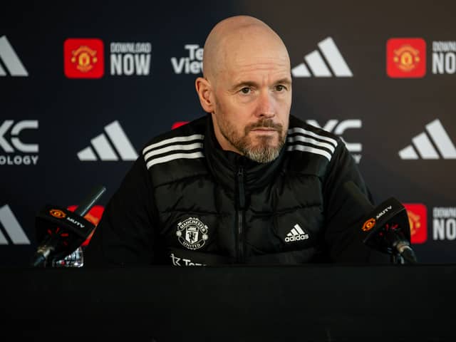 Erik ten Hag spoke to the press ahead of the Manchester derby.