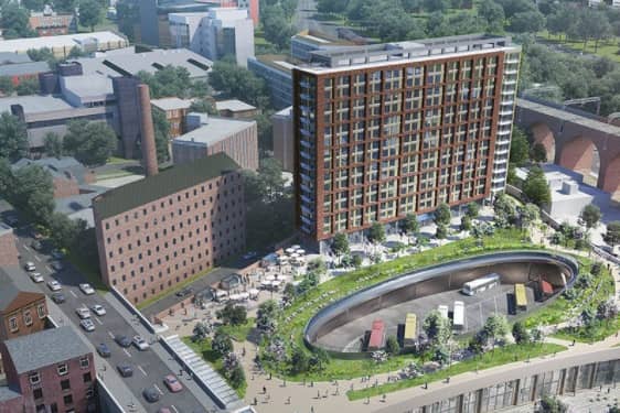 Stockport Town Centre West regeneration vision. Picture: Stockport MDC