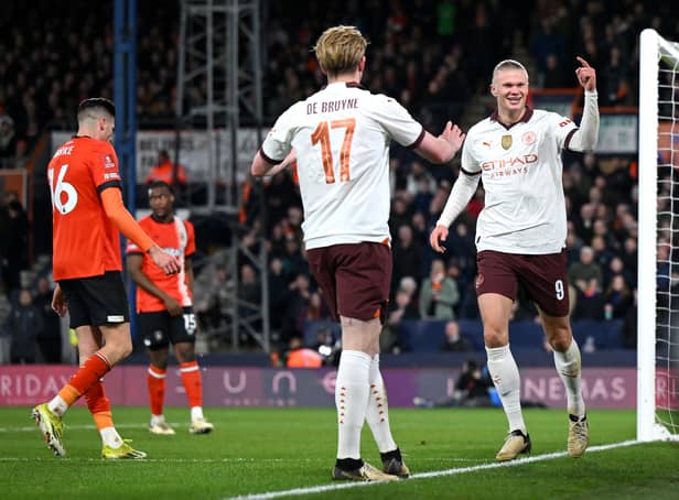 Erling Haaland and Kevin De Bruyne's performances against Luton should act as a warning to Manchester City's title rivals.