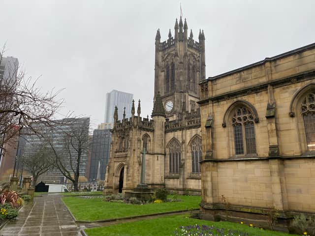 Manchester has developed around its cathedral 