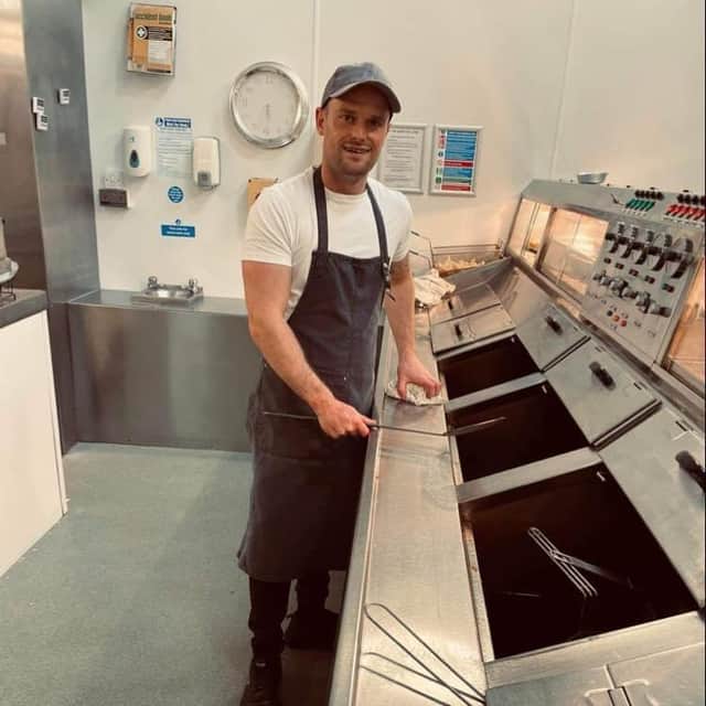 Jamie Toland, from Stockport, won Employee of the Year at the National Fish and Chip Awards 2024