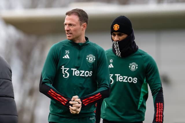 Erik ten Hag revealed Jonny Evans and Marcus Rashford were suffering with knocks ahead of Sunday's Manchester derby.