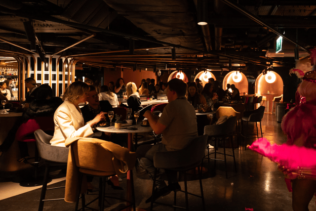 People enjoying The Mezz ahead of Niall Horan