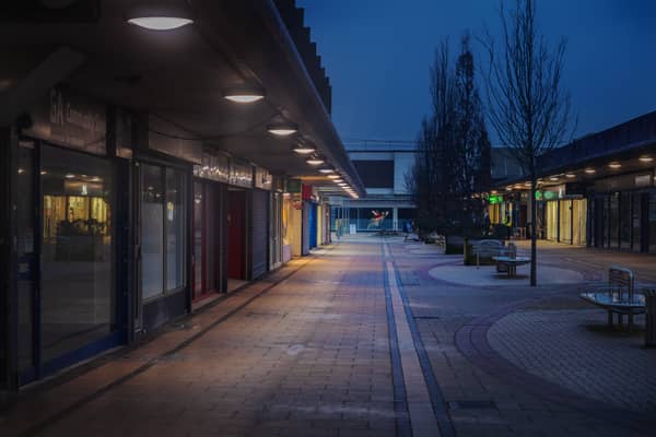 Swinton precinct is to host Not Quite Light arts festival on 15-17 March. Credit: Not Quite Light