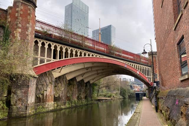The canals of Manchester