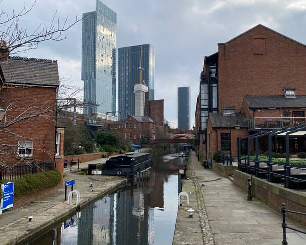 One of the many stretches of canal path on the GM Ringway walk (Photo: ManchesterWorld) 