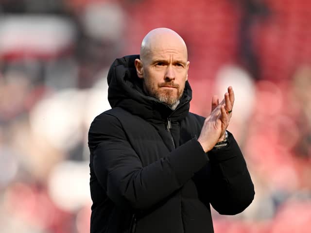 Erik ten Hag has said he is not concerned by Everton's 23 shots in Manchester United's 2-0 win.