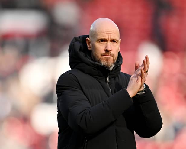 Erik ten Hag has said he is not concerned by Everton's 23 shots in Manchester United's 2-0 win.