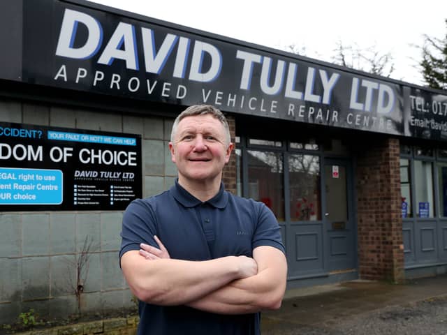 Rochdale businessman David Tully, who ran as an independent in the Rochdale by-election. Picture: Manchester Evening News