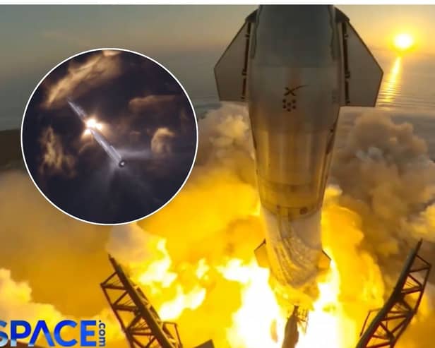 Amazing footage of SpaceX's Starship 25 and Super Heavy Booster 9 lift-off and separation