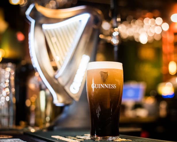 Will you be having a Guinness this weekend? 