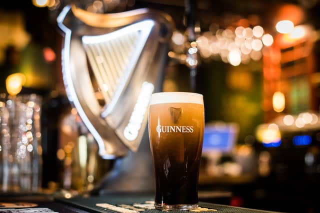 Will you be having a Guinness this weekend? 