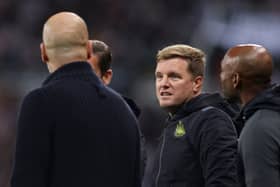 Man City take on Newcastle in the FA Cup quarter-final.
