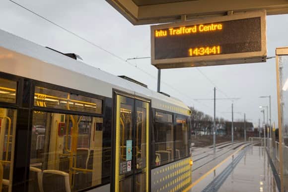 Rugby fans can currently take the tram to the Trafford Centre which is a 20-minute walk away from the stadium