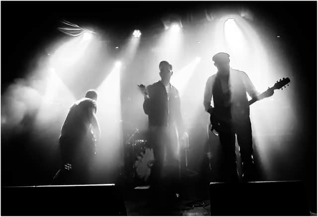 The Smyths on stage 