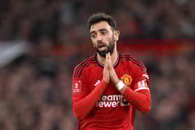 Bruno Fernandes was appointed Manchester United captain at the start of the season