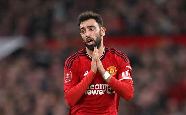Bruno Fernandes was appointed Manchester United captain at the start of the season