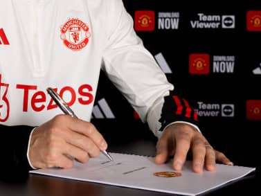 A contract is signed at Carrington