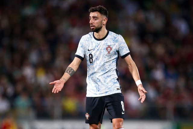Bruno Fernandes grabbed a goal and an assist for Portugal on Thursday night