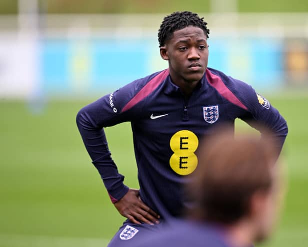 Kobbie Mainoo is expected to start for England against Belgium