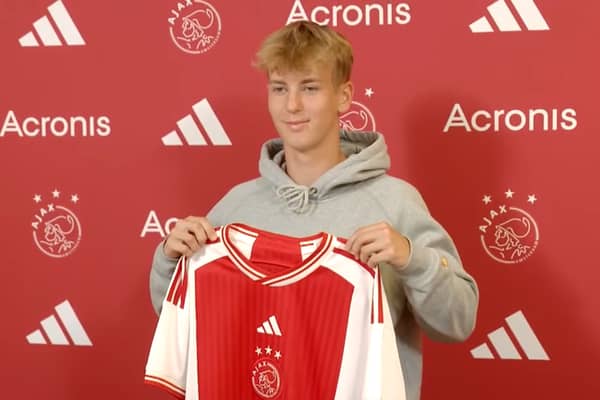 Lasse Abildgaard signed for Ajax last summer