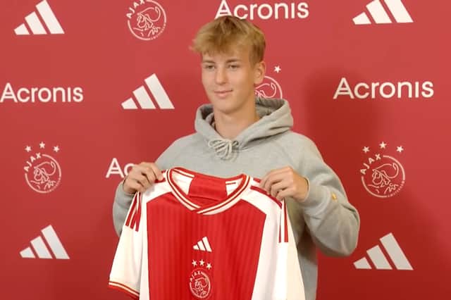 Lasse Abildgaard signed for Ajax last summer