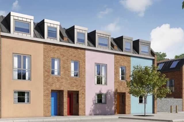 CGI of how supported living accommodation could look off Hornby Street