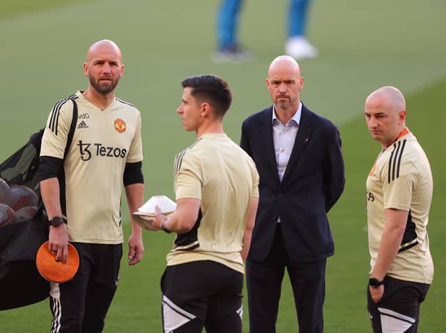 Mitchell van der Gaag has worked with Erik ten Hag at Ajax and United