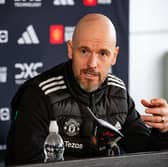 Erik ten Hag spoke to the press on Friday lunchtime